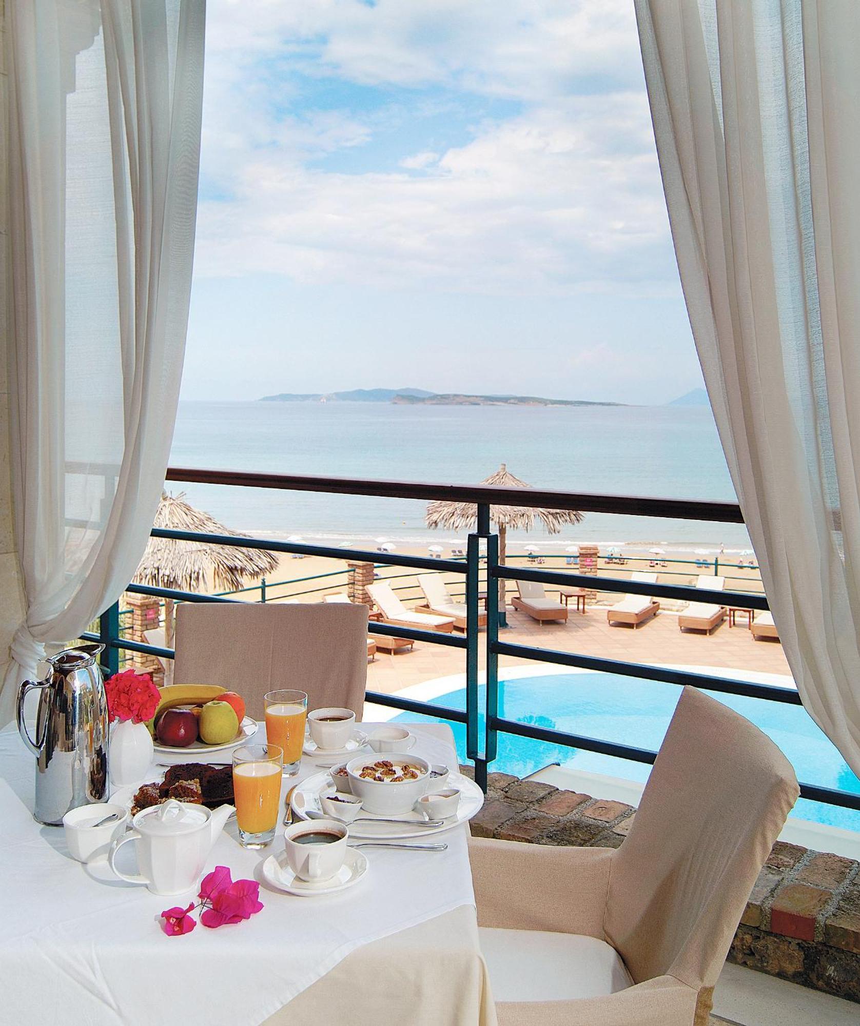 Delfino Blu Wellness Boutique Hotel Агиос Стефанос Экстерьер фото