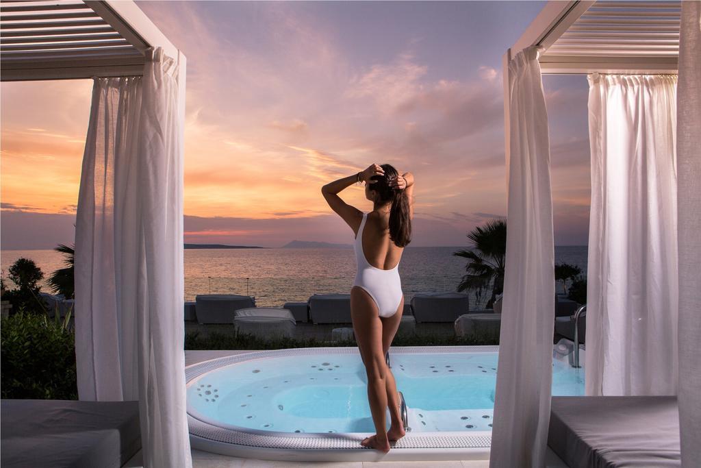 Delfino Blu Wellness Boutique Hotel Агиос Стефанос Экстерьер фото